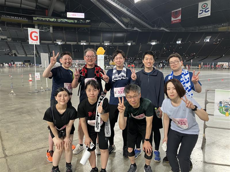 北ガスリレーマラソンに参加しました！